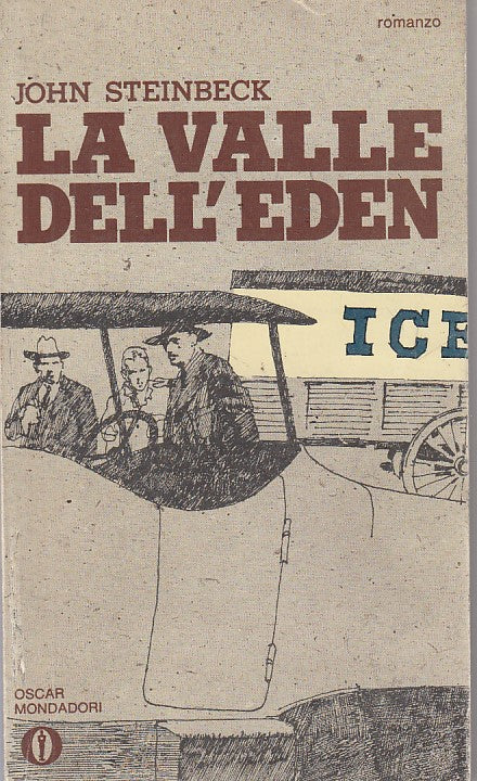 LN- LA VALLE DELL'EDEN - STEINBECK - MONDADORI - GLI OSCAR -- 1973 - B - ZFS470
