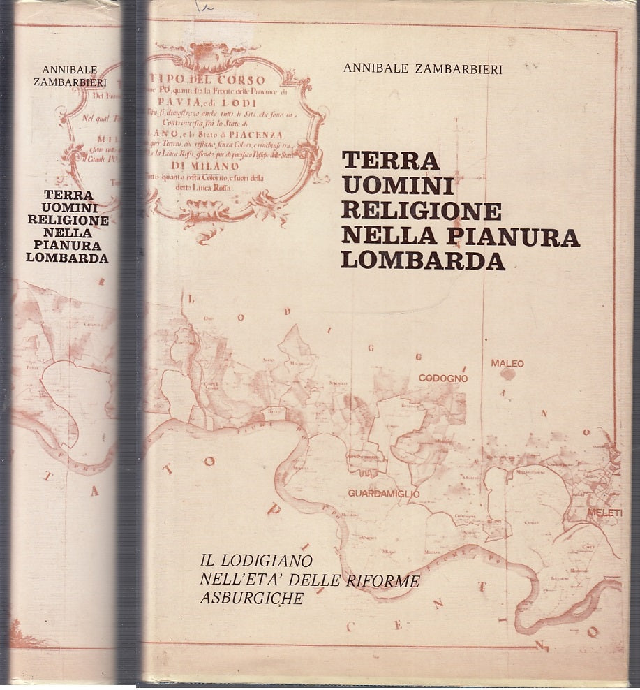 LS- TERRA UOMINI RELIGIONE PIANURA LOMBARDA - ZAMBARBIERI ---- 1983 -- XFS133
