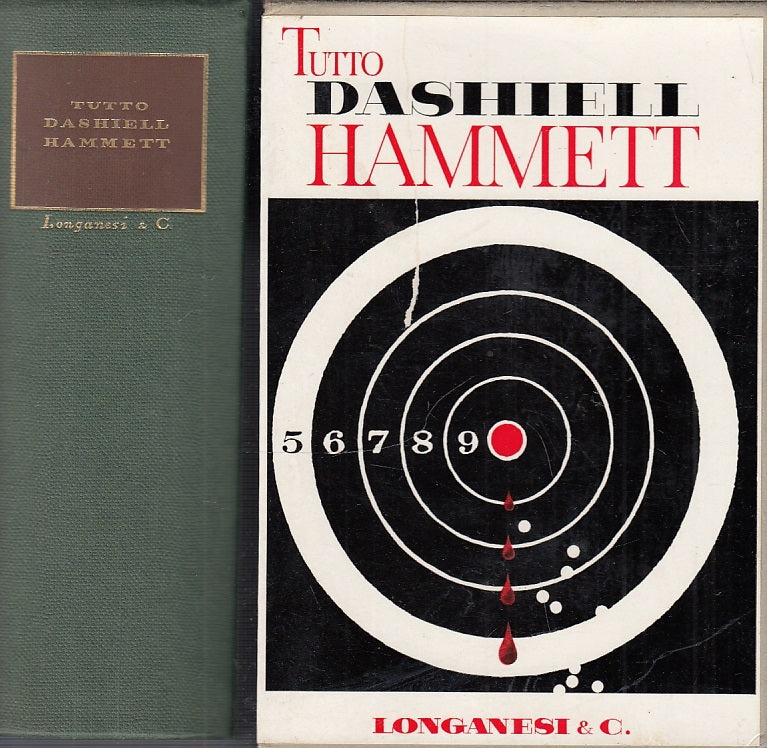 LN- TUTTO DASHIELL HAMMETT COFANETTO -- LONGANESI - I MARMI -- 1962- C- XFS5