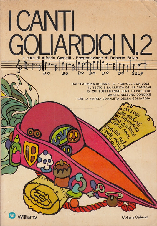 LZ- I CANTI GOLIARDICI 2 - ALFREDO CASTELLI - WILLIAMS- CABARET-- 1974- B- XFS52