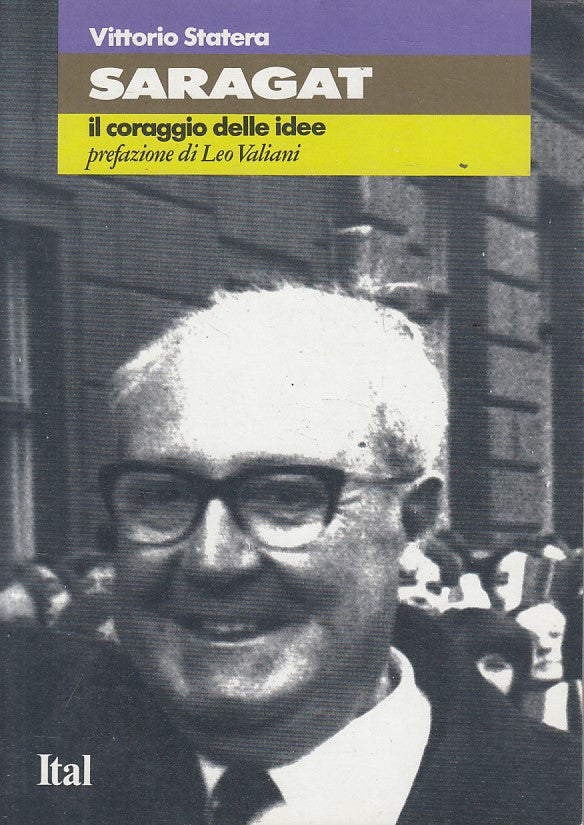 LS- SARAGAT IL CORAGGIO DELLE IDEE - STATERA - ITAL --- 1980 - B - YFS471