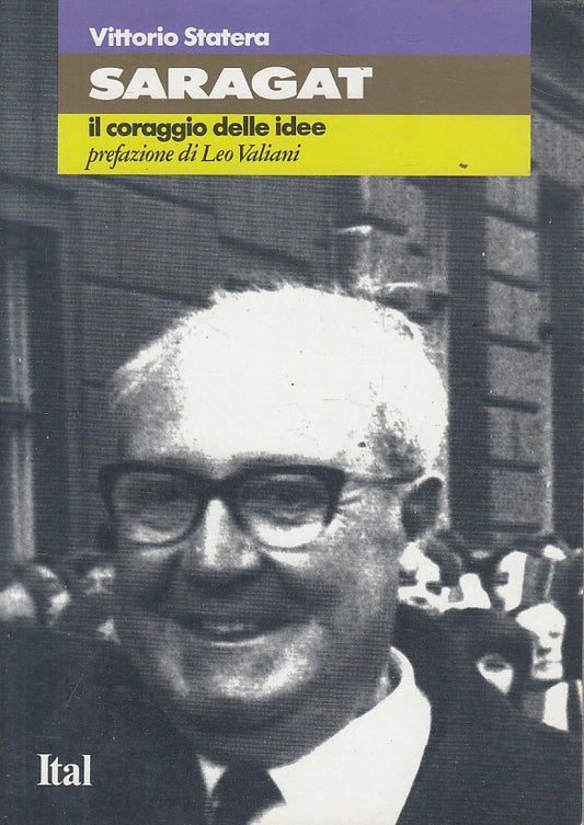 LS- SARAGAT IL CORAGGIO DELLE IDEE - STATERA - ITAL --- 1980 - B - YFS471