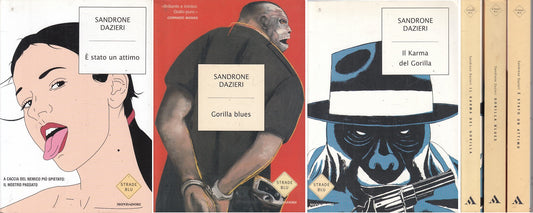 LN- 3 ROMANZI GORILLA BLUES KARMA - DAZIERI - MONDADORI --- 2002 - B - ZFS143