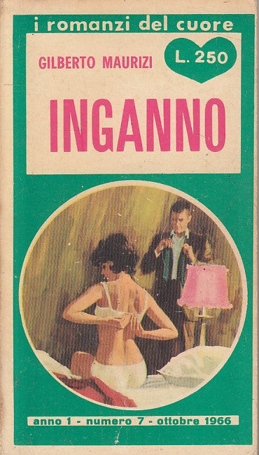 INGANNO - GILBERTO MAURIZI - MINOLITO - ROMANZI DEL CUORE-- 1966 - B - YFS25