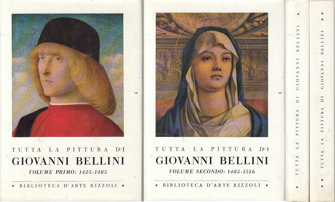 LT- TUTTA LA PITTURA GIOVANNI BELLINI 2 VOLL. -- RIZZOLI --- 1963 - CS - YFS181