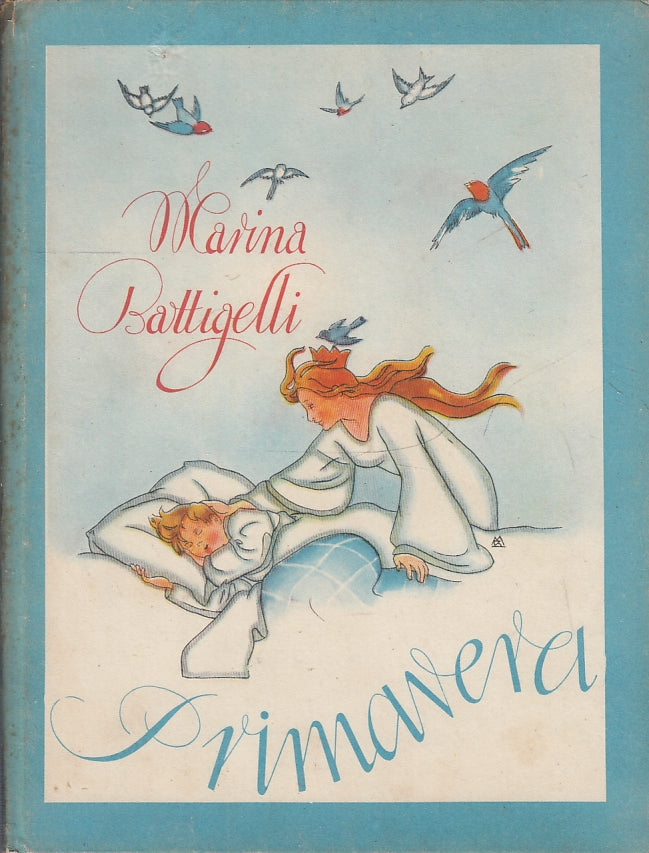 LB- PRIMAVERA - BATTIGELLI - LA SCUOLA - NOVELLE PER I PICCINI-- 1955- C- XFS55
