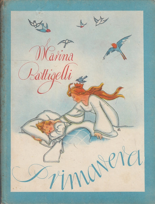 LB- PRIMAVERA - BATTIGELLI - LA SCUOLA - NOVELLE PER I PICCINI-- 1955- C- XFS55
