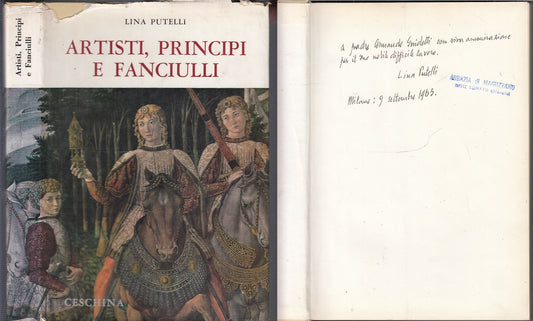 LT- ARTISTI PRINCIPI E FANCIULLI AUTOGRAFO- PUTELLI- CESCHINA--- 1963- CS- XFS57