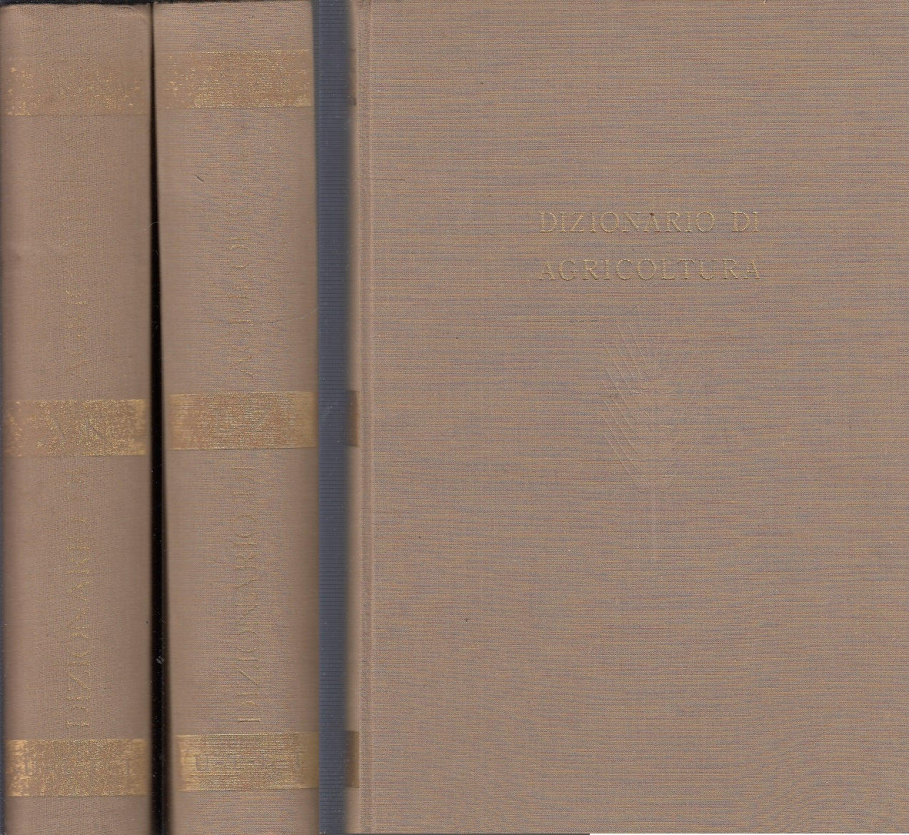 LZ- DIZIONARIO DI AGRICOLTURA 2 VOLUMI -- UTET --- 1956 - C - YFS292