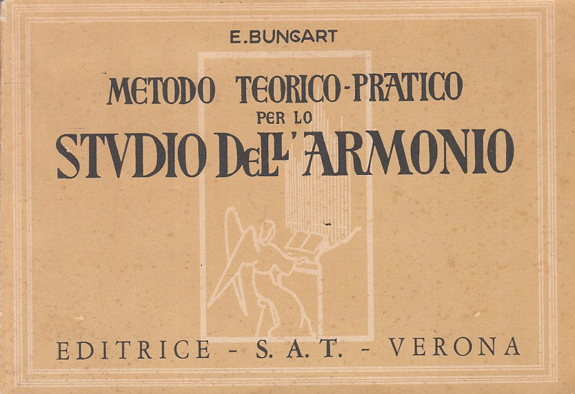 LS- METODO TEORICO PRATICO PER STUDIO ARMONIO -- VERONA --- 1963 - B - YFS600