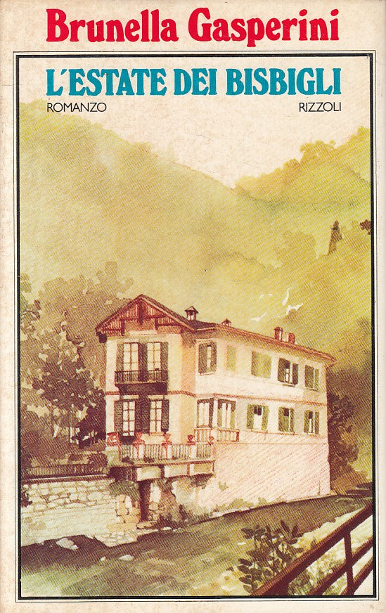 LN- L'ESTATE DEI BISBIGLI - GASPERINI - RIZZOLI - LA SCALA -- 1980 - CS - YFS27