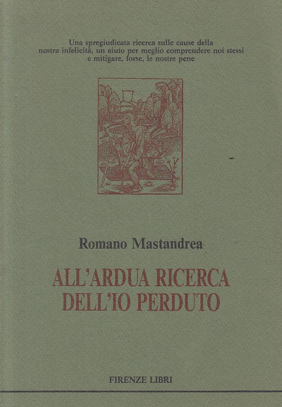 LS- ALL'ARDUA RICERCA DELL'IO PERDUTO - MASTANDREA- FIRENZE--- 1989 - B - YFS627