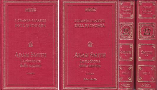 LS- LA RICHEZZA DELLE NAZIONI 2 VOLL- SMITH- MILANO FINANZA --- 2006 - C - YFS23