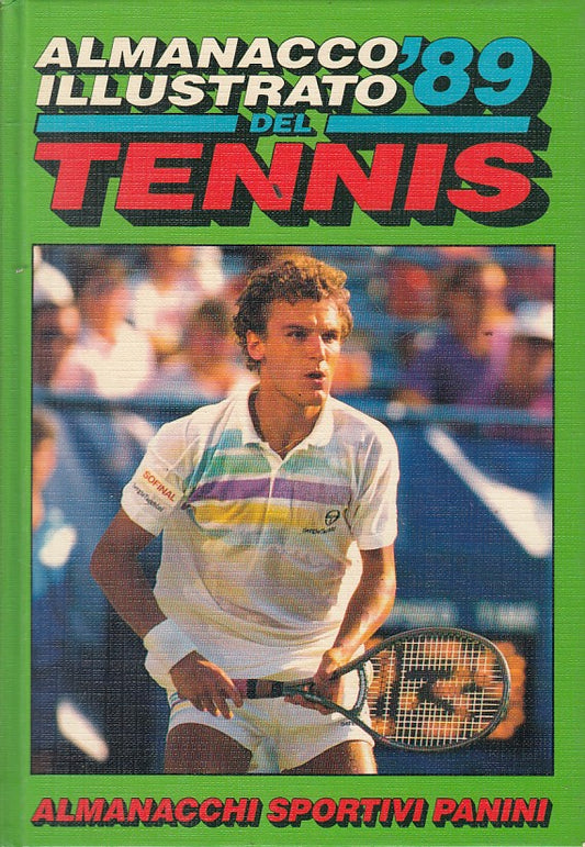 LC- ALMANACCO ILLUSTRATO DEL TENNIS '89 -- PANINI --- 1989 - C - YFS203