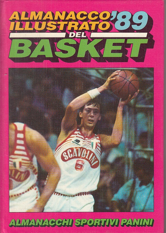 LC- ALMANACCO ILLUSTRATO DEL BASKET '89 -- PANINI --- 1989 - C - YFS203