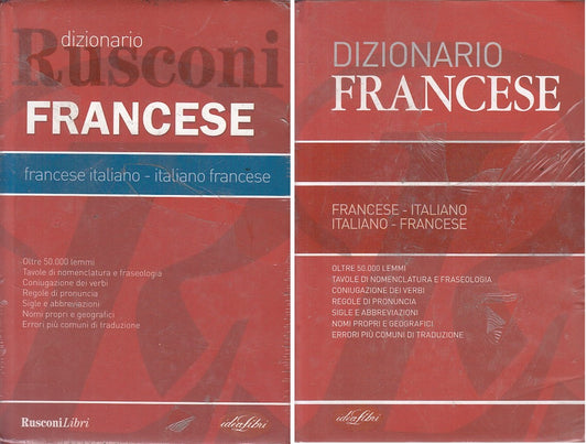 LZ- DIZIONARIO FRANCESE ITALIANO -- IDEALIBRI --- 2004 - C - YFS999