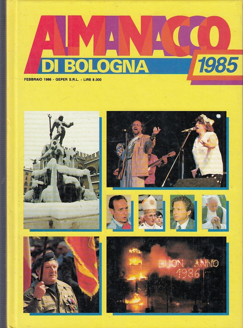 LZ- ALMANACCO DI BOLOGNA 1985 -- GEPER --- 1985 - C - YFS231