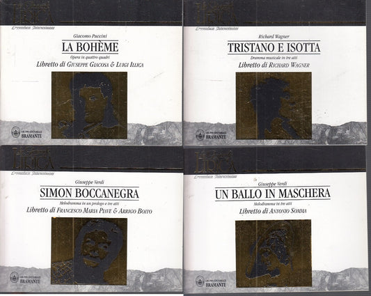 LT- BLOCCO 62 LIBRETTI D'OPERA GRANDE LIRICA -- BRAMANTE--- 1994- S- YFS580