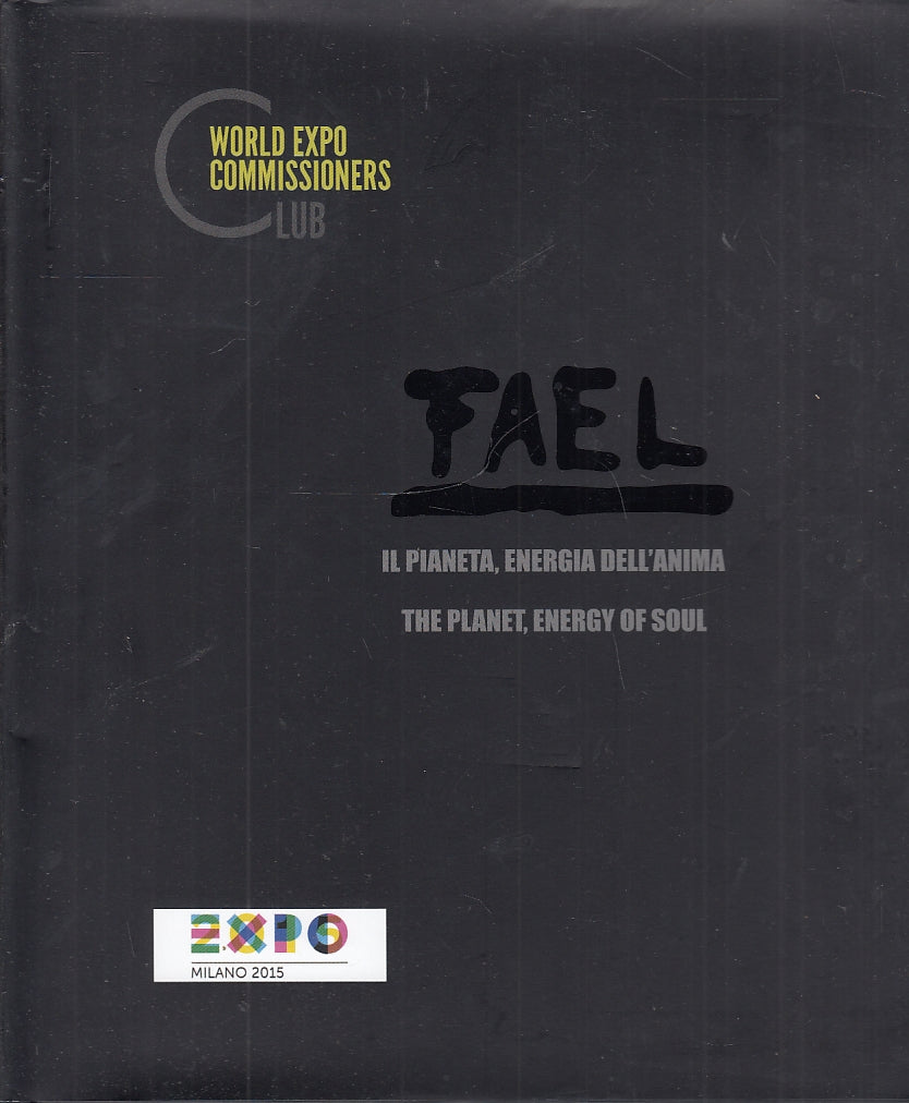LT- IL PIANETA ENERGIA DELL'ANIMA CATALOGO MOSTRA FAEL-- EXPO--- 2015- CS-YFS343