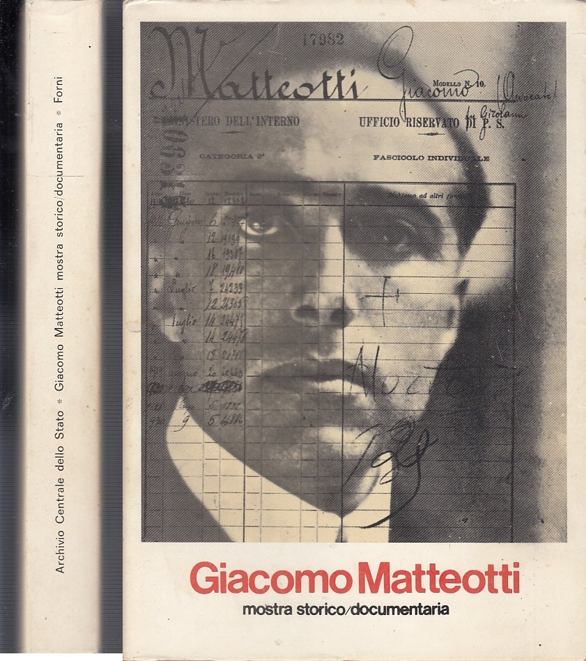 LT- GIACOMO MATTEOTTI MOSTRA STORICO DOCUMENTARIA -- FORNI--- 1977- B- ZFS432