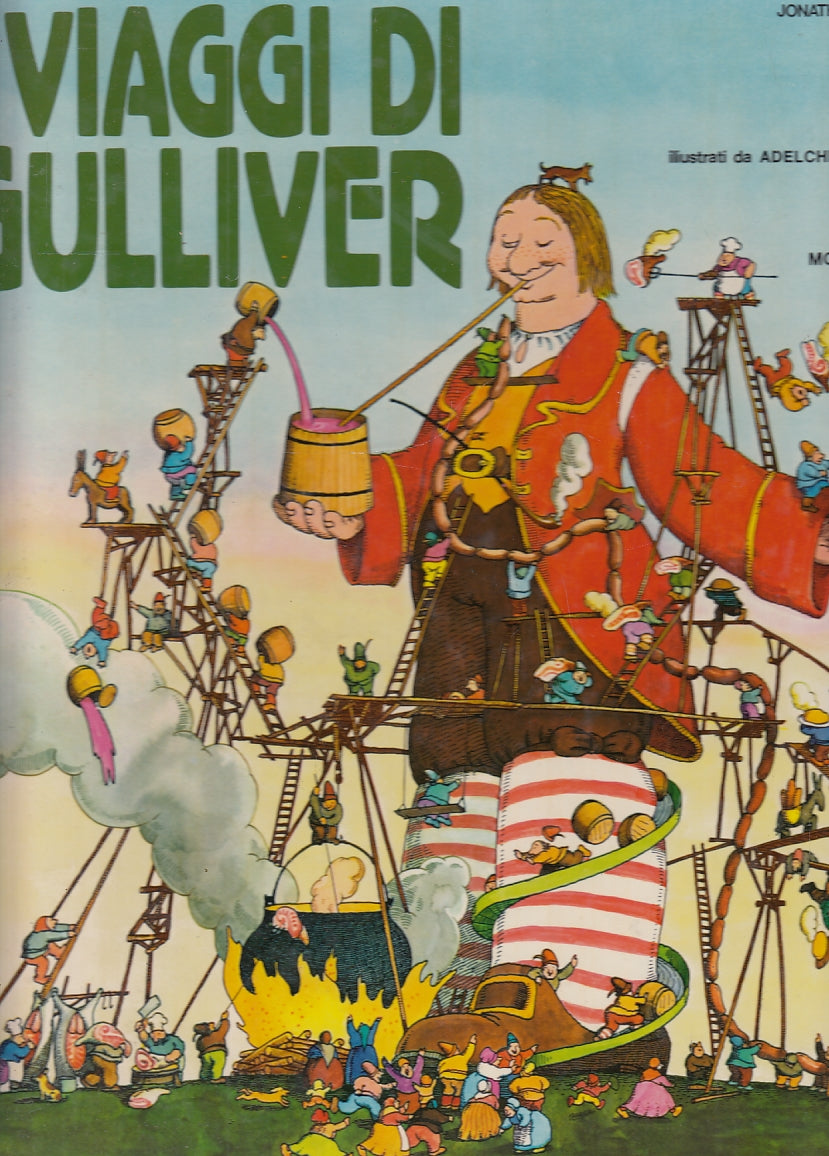 LB- I VIAGGI DI GULLIVER- SWIFT GALLONI- MONDADORI- PIETRE PREZIOSE-- 1976-C-RGZ