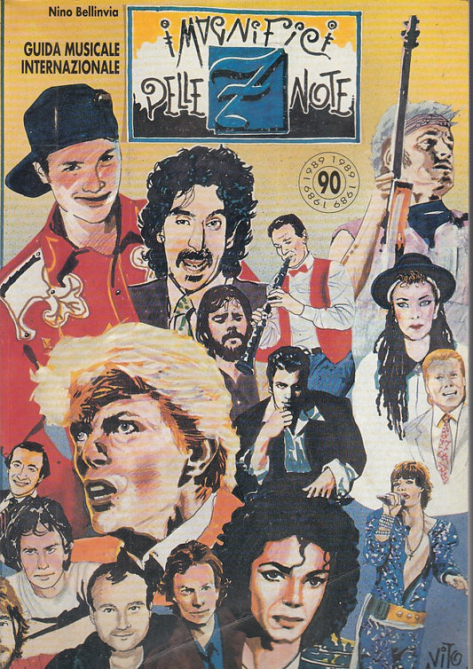 LT- I MAGNIFICI DELLE 7 NOTE GUIDA MUSICALE - NINO BELLINVIA---- 1989- B- ZFS338