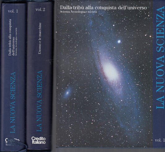 LZ- LA NUOVA SCIENZA VOLL 1/2-- CREDITO ITALIANO- SCHEIWILLER-- 2000- CS- YFS216