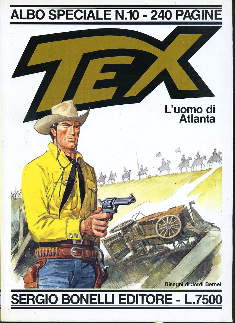 FB- TEXONE TEX SPECIALE N.10 L'UOMO DI ATLANTA -- BONELLI - 1996- B - QHX