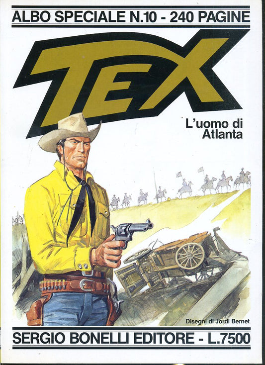 FB- TEXONE TEX SPECIALE N.10 L'UOMO DI ATLANTA -- BONELLI - 1996- B - QHX