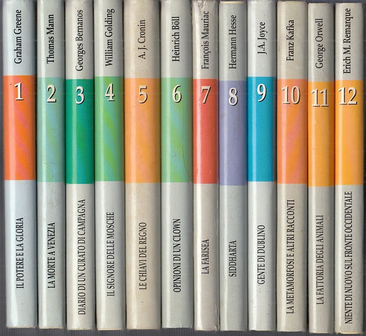 LN- GRANDI NARRATIVA 1/12 NOVECENTO EUROPEO-- FAMIGLIA CRISTIANA--- 1998- CS-YFS