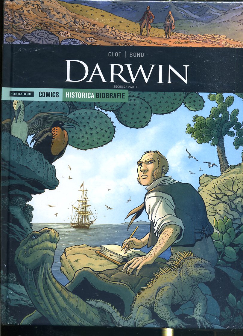 FV- HISTORICA BIOGRAFIE N.30 DARWIN SECONDA PARTE-- MONDADORI COMICS- 2019- C- RBX
