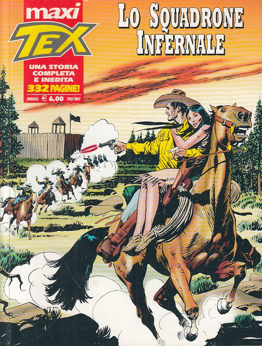 FB- MAXI TEX N.12 LO SQUADRONE INFERNALE  -- BONELLI - 2008 - B - M23