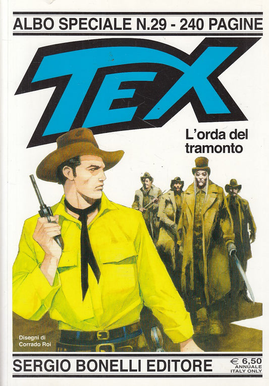 FB- TEXONE TEX SPECIALE N.29 L'ORDA DEL TRAMONTO -- BONELLI - 2014 - B - QHX