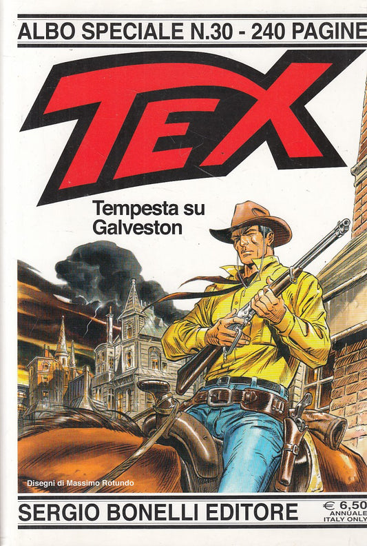 FB- TEXONE TEX SPECIALE N.30 TEMPESTA SU GALVESTON -- BONELLI - 2015 - B - QHX
