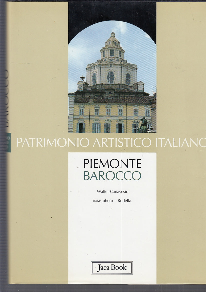 LT- PATRIMONIO ARTISTICO ITALIANO PIEMONTE BAROCCO-- JACA BOOK--- 2001-CS-ZFS518