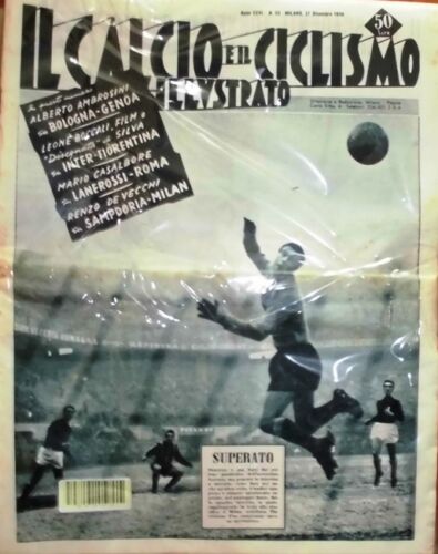 LR- RIVISTA CALCIO E CICLISMO ILLUSTRATO 1/53 QUASI COMPLETA----- 1956- S- GF920