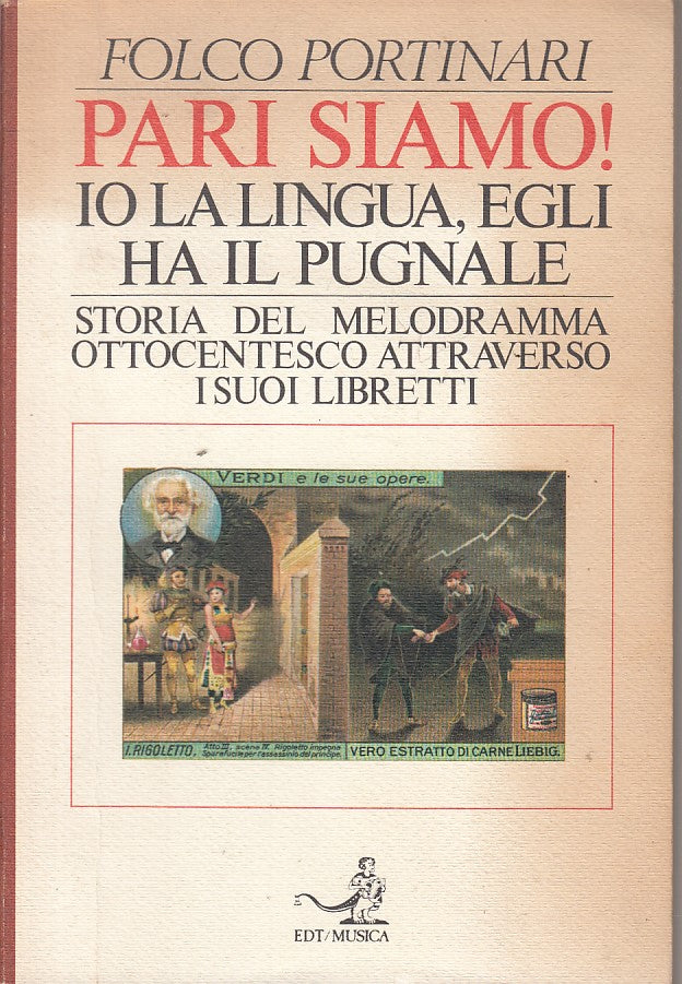 LS- PARI SIAMO! IO LA LINGUA, EGLI HA IL PUGNALE -- EDT --- 1981 - B - ZFS53