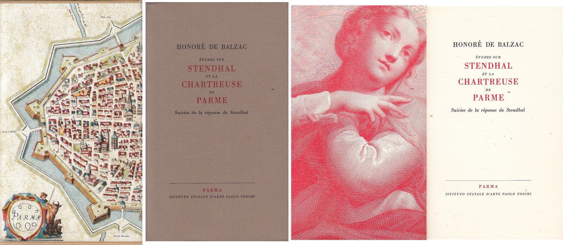 LS- E'TUDES SUR STENDHAL CHARTRUSE DE PARME- BALZAC- PARMA--- 1967 - BS - YFS481