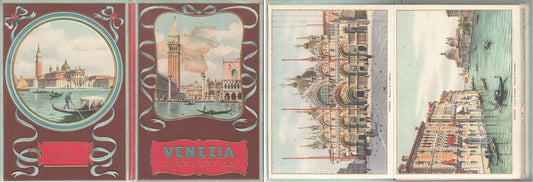 LT- VENEZIA ARTISTICA 20 CARTOLINE -- PICCOLI MILANO --- 1922 - C - YFS481