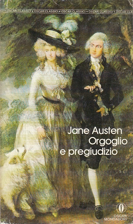 LN- ORGOGLIO E PREGIUDIZIO - AUSTEN - MONDADORI - CLASSICI -- 1986 - B - YFS17