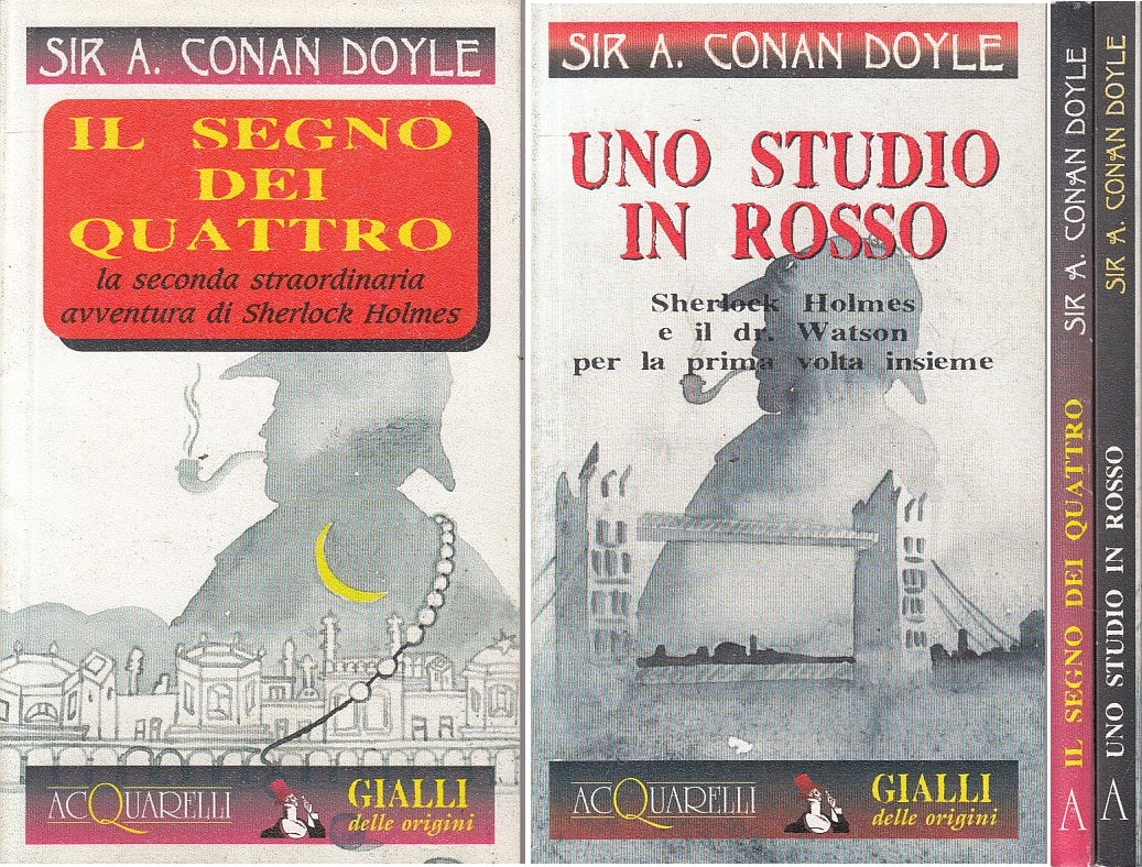 LN- SHERLOCK HOLMES STUDIO ROSSO SEGNO QUATTRO -- DEMETRA --- 1996 - B - YFS169