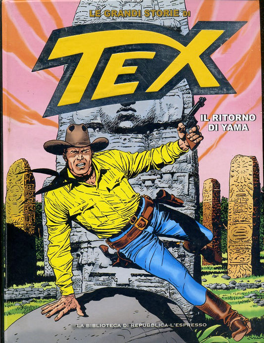 FV- LE GRANDI STORIE DI TEX N.31 IL RITORNO DI YAMA -- BIBLIOTECA - 2016- C- RBX