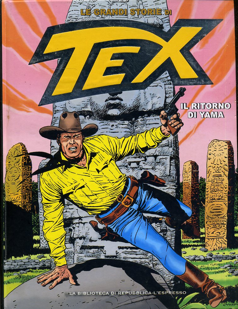 FV- LE GRANDI STORIE DI TEX N.31 IL RITORNO DI YAMA -- BIBLIOTECA - 2016- C- RBX