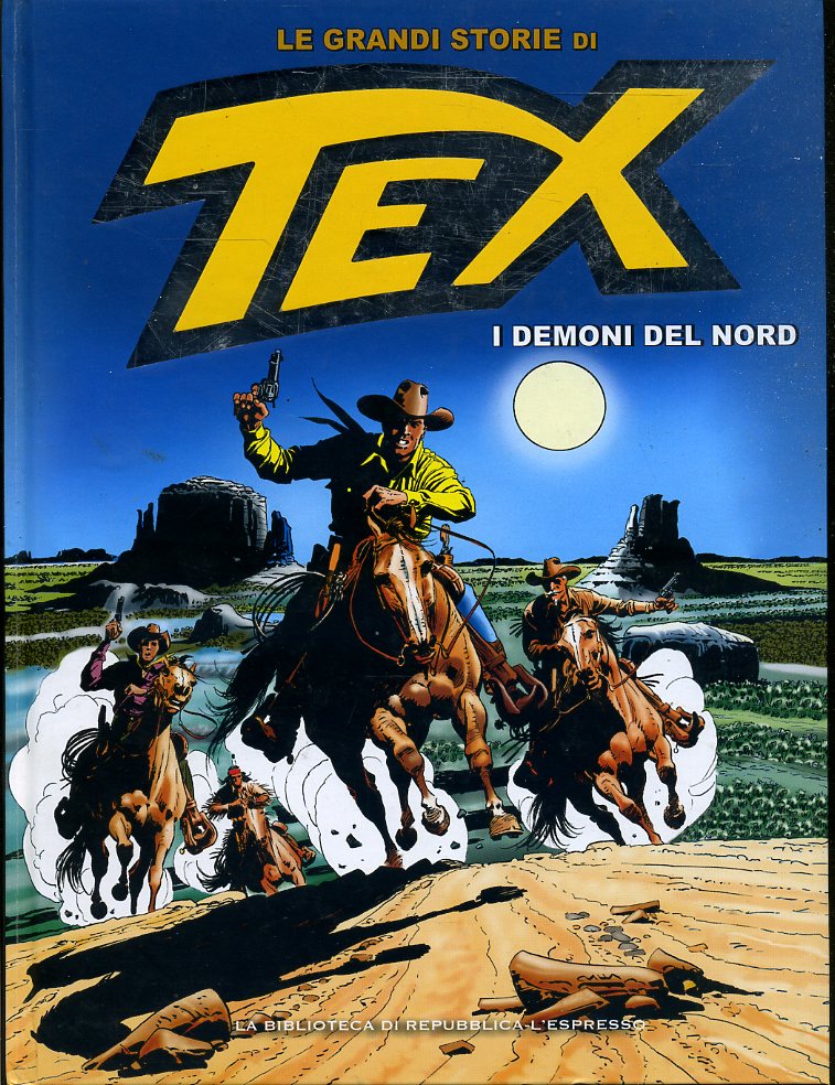 FV- LE GRANDI STORIE DI TEX N.40 I DEMONI DEL NORD -- REPUBBLICA - 2016- C- RBX