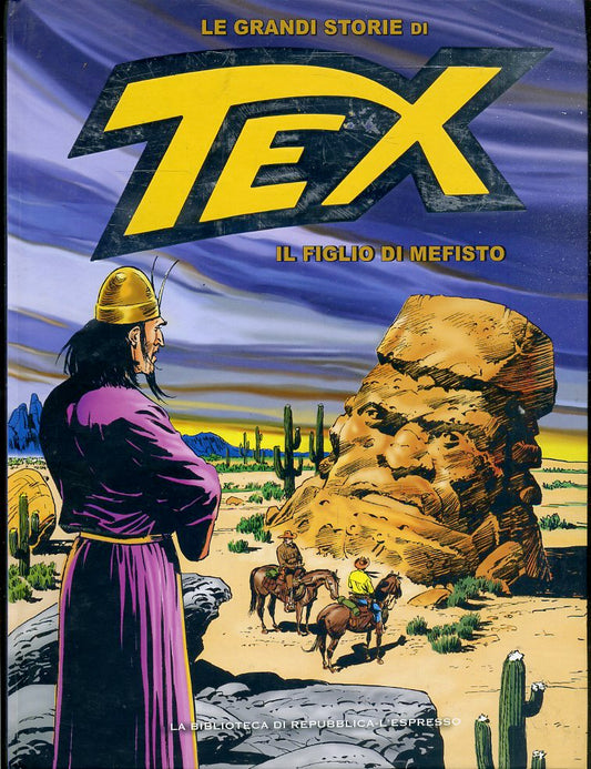 FV- LE GRANDI STORIE DI TEX N.17 IL FIGLIO DI MEFISTO-- REPUBBLICA- 2016- C- RBX