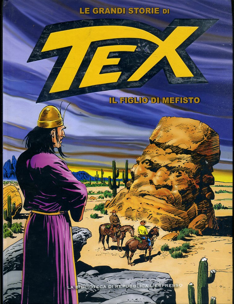FV- LE GRANDI STORIE DI TEX N.17 IL FIGLIO DI MEFISTO-- REPUBBLICA- 2016- C- RBX