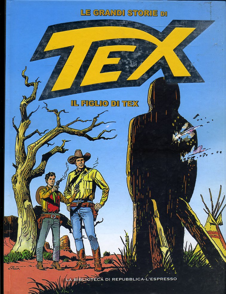 FV- LE GRANDI STORIE DI TEX N.5 IL FIGLIO DI TEX -- REPUBBLICA - 2016- C- RBX