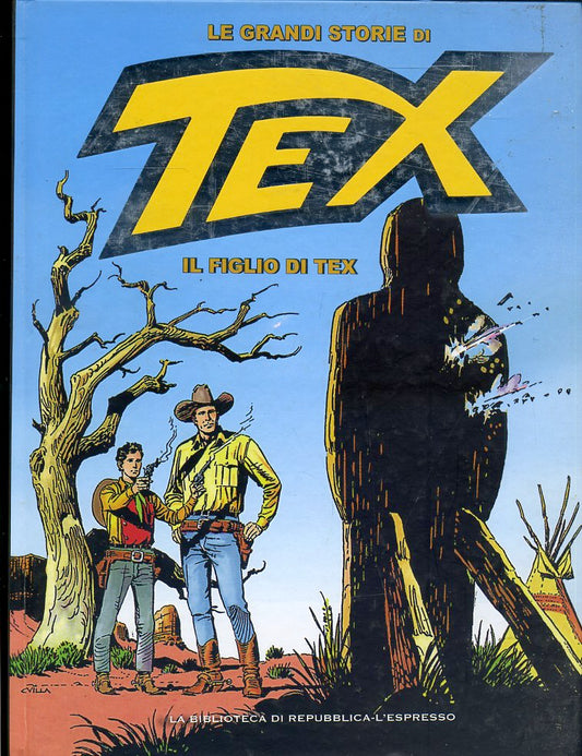 FV- LE GRANDI STORIE DI TEX N.5 IL FIGLIO DI TEX -- REPUBBLICA - 2016- C- RBX