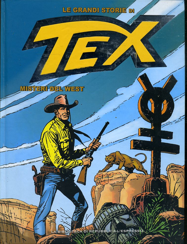 FV- LE GRANDI STORIE DI TEX N.8 MISTERI DEL WEST -- REPUBBLICA - 2016- C- RBX