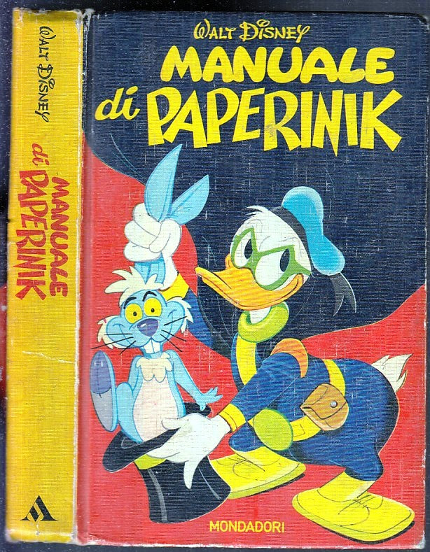 FD- MANUALE DI PAPERINIK - WALT DISNEY - MONDADORI - 5a EDIZIONE 1975 - C - RBX